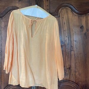 Eileen Fisher Peach Women's Top